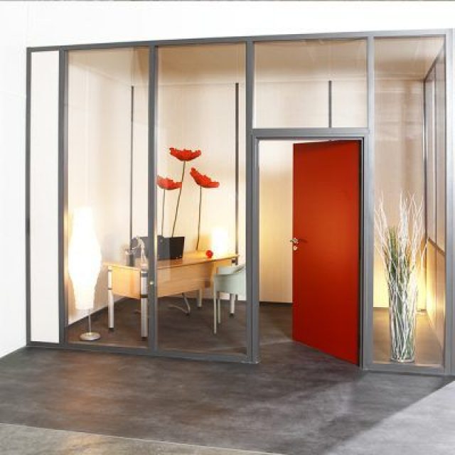 Partitionnement acoustique de bureau avec cloisons modulaires amovibles à Genève